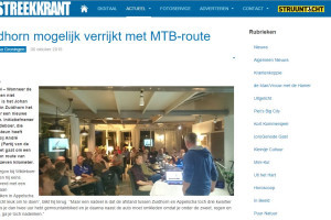 De Streekkrant: ‘Zuidhorn mogelijk verrijkt met MTB-route’